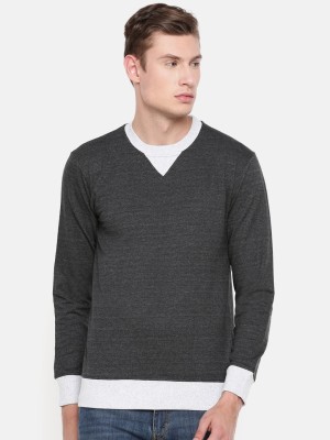 ARISE Full Sleeve Solid Men Sweatshirt