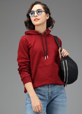 Robinhood Full Sleeve Solid Women Sweatshirt