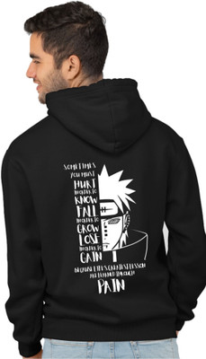 Joy Nd Hapiness Full Sleeve Printed Men Reversible Sweatshirt