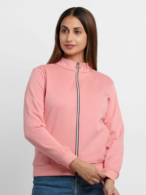 Status Quo Full Sleeve Solid Women Sweatshirt
