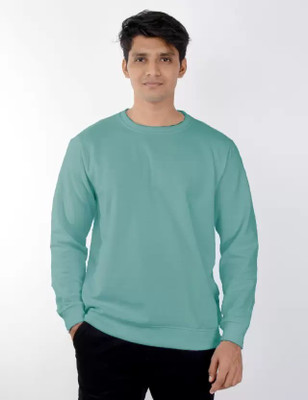 Tdoc Full Sleeve Solid Men Sweatshirt