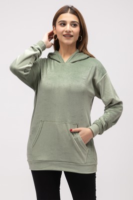 HILFIRE REGION Full Sleeve Solid Women Sweatshirt