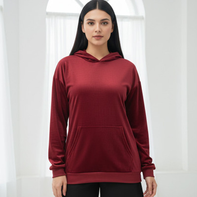 HILFIRE REGION Full Sleeve Solid Women Sweatshirt
