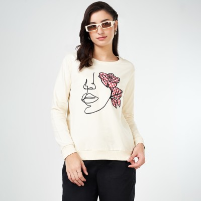 Honey By Pantaloons Full Sleeve Printed Women Sweatshirt