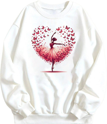 Ericia Full Sleeve Graphic Print Women Sweatshirt
