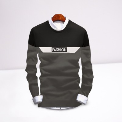 Singham Full Sleeve Color Block Boys Sweatshirt