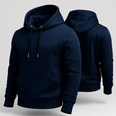 Nexcy Full Sleeve Solid Men Sweatshirt