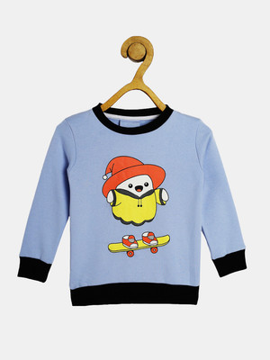 Wyld Sprog Full Sleeve Graphic Print Boys Sweatshirt
