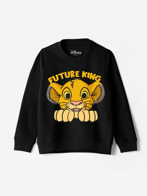 YK Disney Full Sleeve Graphic Print Boys Sweatshirt