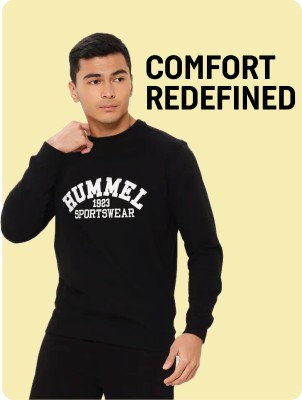 HUMMEL Full Sleeve Printed Men Sweatshirt