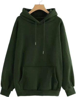 NOWT Full Sleeve Solid Men Sweatshirt