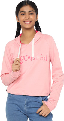 TotzTouch Full Sleeve Printed Girls Sweatshirt