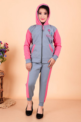 NEWCITIGARMENTS Full Sleeve Self Design Baby Girls Sweatshirt