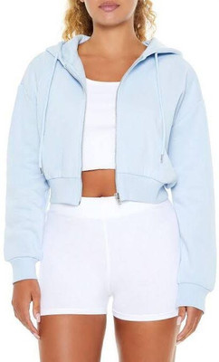 simbha Full Sleeve Solid Women Sweatshirt