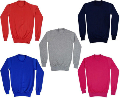 AE Trends Full Sleeve Solid Boys Sweatshirt