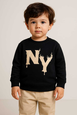 DOODEEKIDS Full Sleeve Printed Baby Boys & Baby Girls Sweatshirt