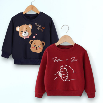 psv fashion Full Sleeve Printed Boys & Girls Sweatshirt