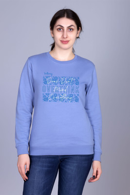 BILBURY Full Sleeve Graphic Print Women Sweatshirt