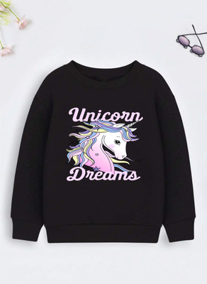 Superb Starling Full Sleeve Solid Girls Reversible Sweatshirt
