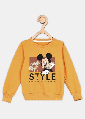 DISNEY BY MISS & CHIEF Full Sleeve Printed Boys Sweatshirt