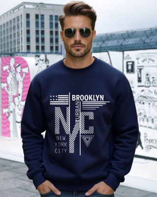 AUSK Full Sleeve Graphic Print Men Sweatshirt