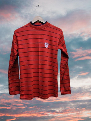 TIKI TEES FAB Full Sleeve Striped Men Sweatshirt