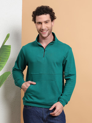 Armenor Full Sleeve Solid Men Sweatshirt