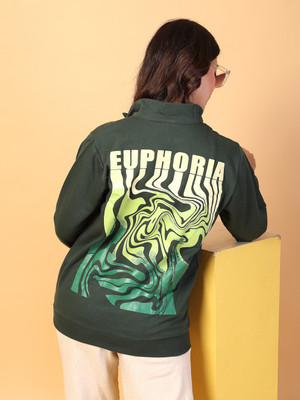 RIGO Full Sleeve Printed Women Sweatshirt