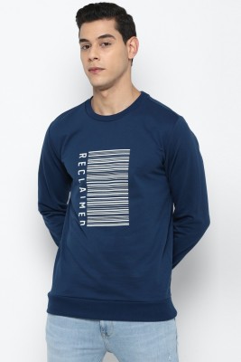 FOREVER 21 Full Sleeve Graphic Print, Solid Men Sweatshirt