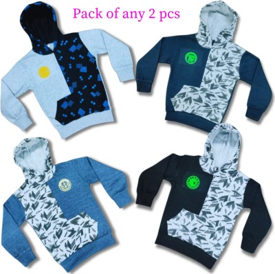 LAKSIMA Full Sleeve Printed Baby Boys & Baby Girls Sweatshirt