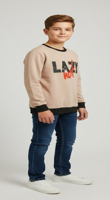 Karmakar Fashion Full Sleeve Solid Boys Sweatshirt