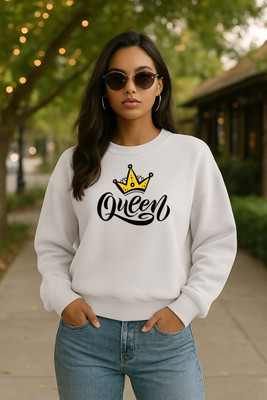 Mundali Full Sleeve Printed Women Sweatshirt