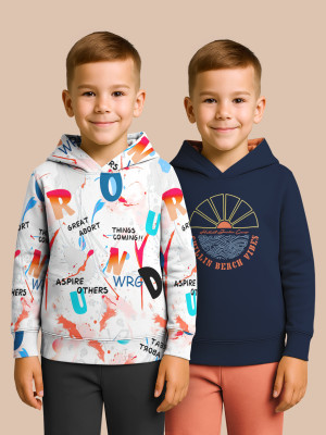 Hellcat Full Sleeve Printed Boys Sweatshirt
