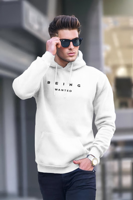 BEING WANTED Full Sleeve Printed Men Sweatshirt