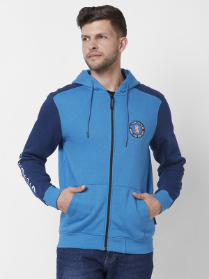 GIORDANO Full Sleeve Color Block Men Sweatshirt
