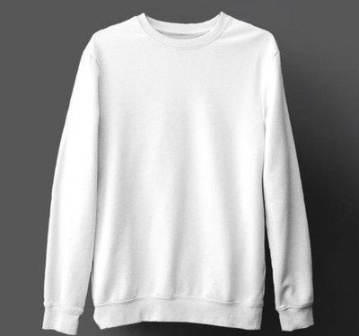 NYRAPARIS Full Sleeve Solid Men Sweatshirt