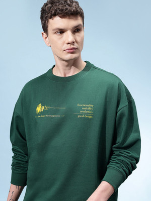 Glitchez Full Sleeve Printed Men Sweatshirt
