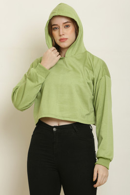 universal traderss Full Sleeve Solid Women Sweatshirt