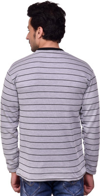 fashionbazaar4u.com Full Sleeve Striped Men Sweatshirt