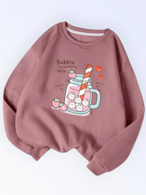 DRAXSTARS Full Sleeve Solid Women Sweatshirt