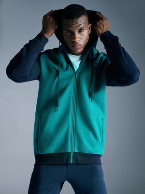 SG Full Sleeve Color Block Men Sweatshirt