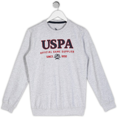 U.S. POLO ASSN. Full Sleeve Printed Boys Sweatshirt
