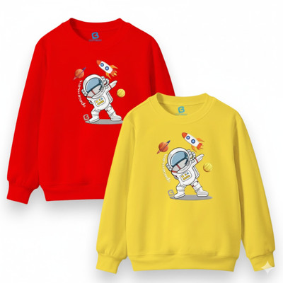 cottbray Full Sleeve Printed Boys Sweatshirt