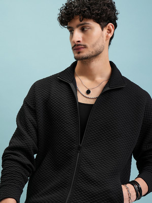 HIGHLANDER Full Sleeve Self Design Men Jacket