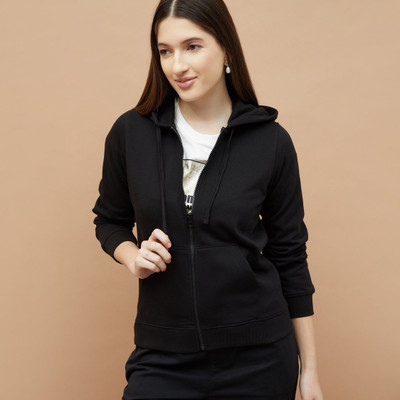 Fame Forever by Lifestyle Full Sleeve Solid Women Sweatshirt