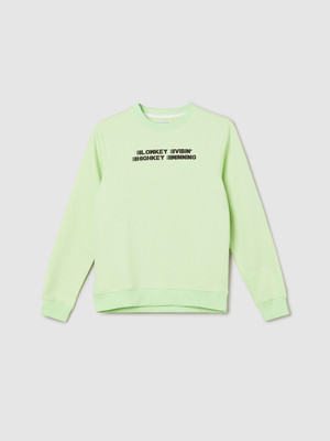 MAX Full Sleeve Printed Boys Sweatshirt