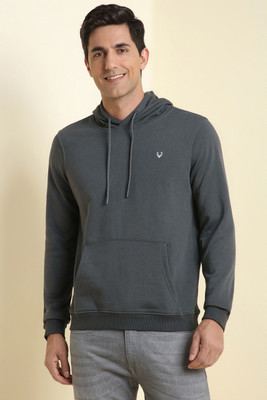 Allen Solly Full Sleeve Solid Men Sweatshirt