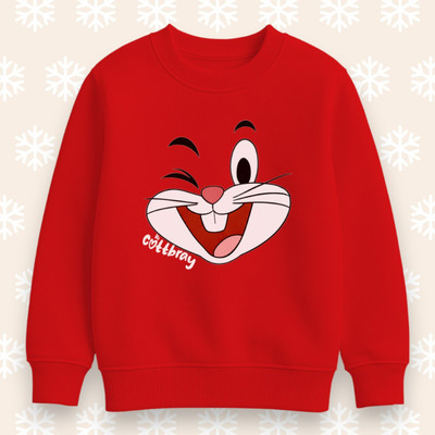 cottbray Full Sleeve Printed Boys & Girls Sweatshirt