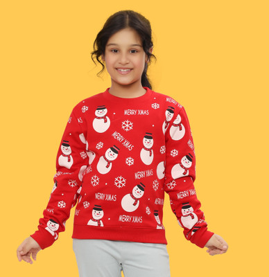 Ninos Dreams Full Sleeve Printed Girls Sweatshirt