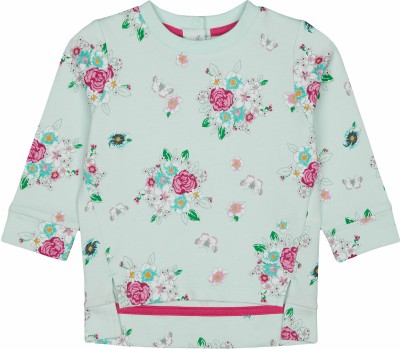 Mothercare Full Sleeve Floral Print Baby Girls Sweatshirt